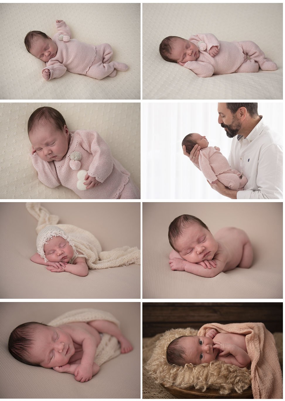 Sesiones de recién nacidos: Elsa. Fotógrafo de bebés en Gijón.