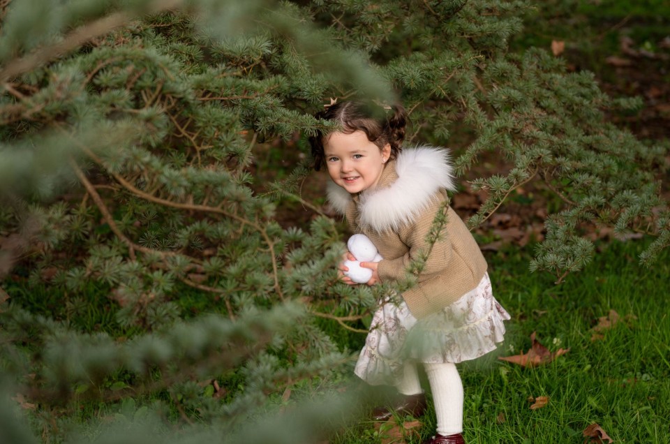 Sesión de familia en El Jardín Botánico de Gijón